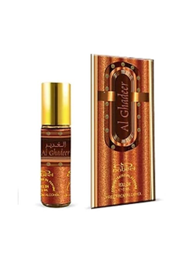 Nabeel 5 Pieces Ultimate Nabeel Roll On Collection Authentic Arabic Fragrance Oil Perfume Musk, Qisaty, Antar, Gold 24k, Al Ghadeer 6 ML - Image 3